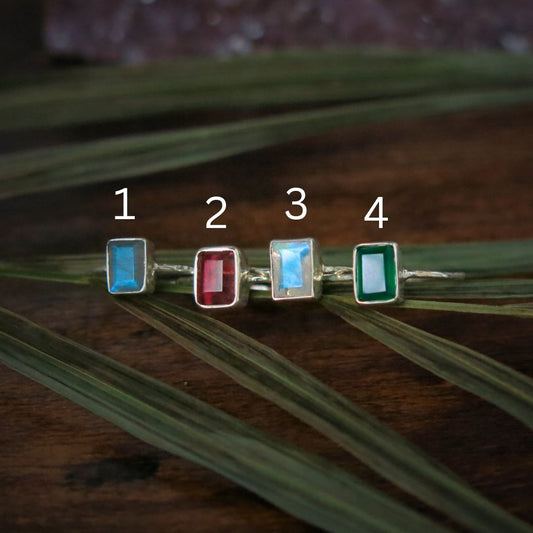 Summer Bloom- Pick your Sterling Silver Ring