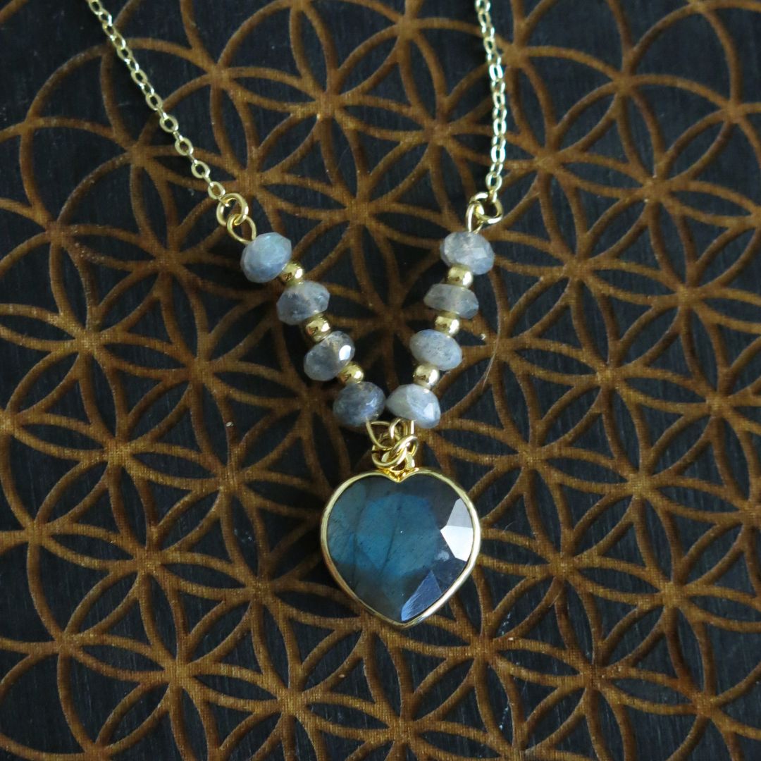 Cosmic Love Labradorite Necklace