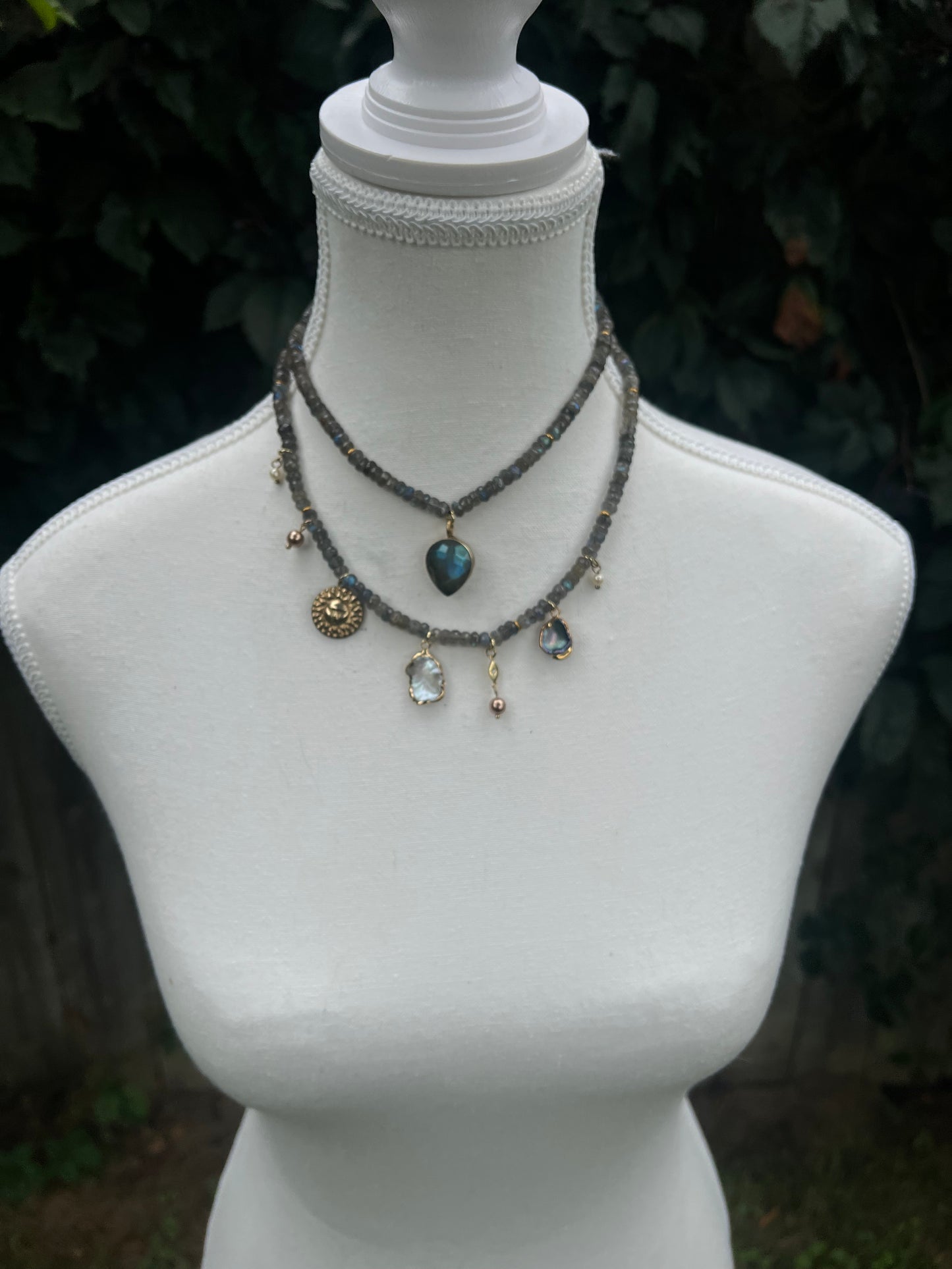 RAINY DAY FLASH SALE-Mermaid's Treasures- Charm Necklace