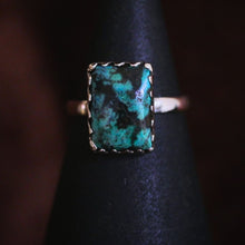 Deep Earth- Turquoise size 10 Ring