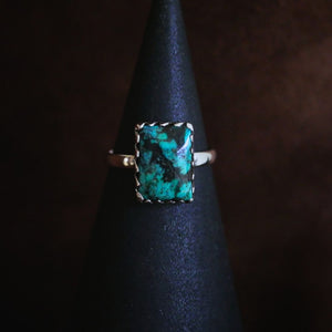 Deep Earth- Turquoise size 10 Ring