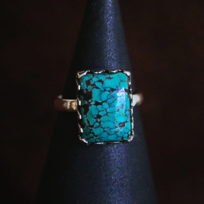 Turquoise Rivers size 6 Ring