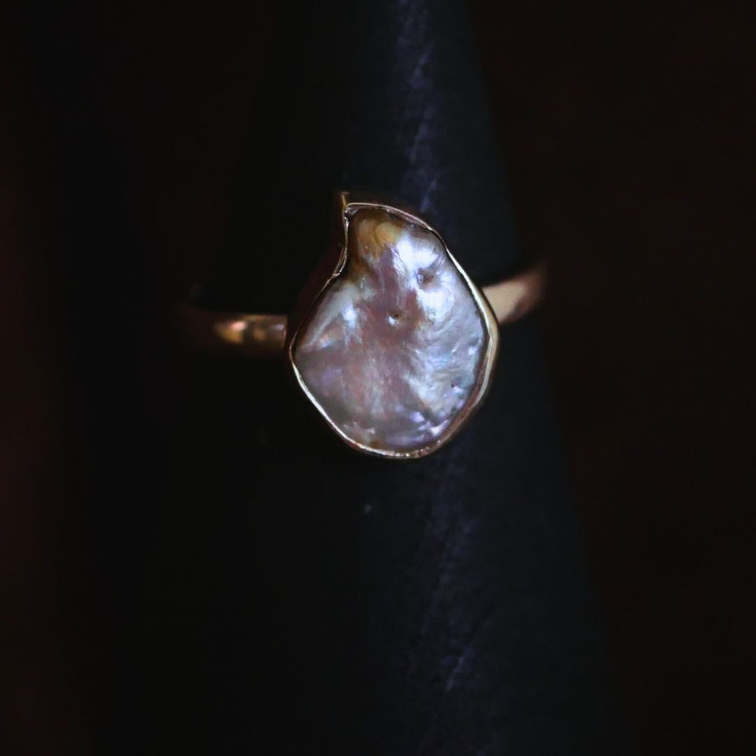 Venus-Pearl size 9 Ring