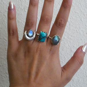 Moonstone Luna Size 5 Ring