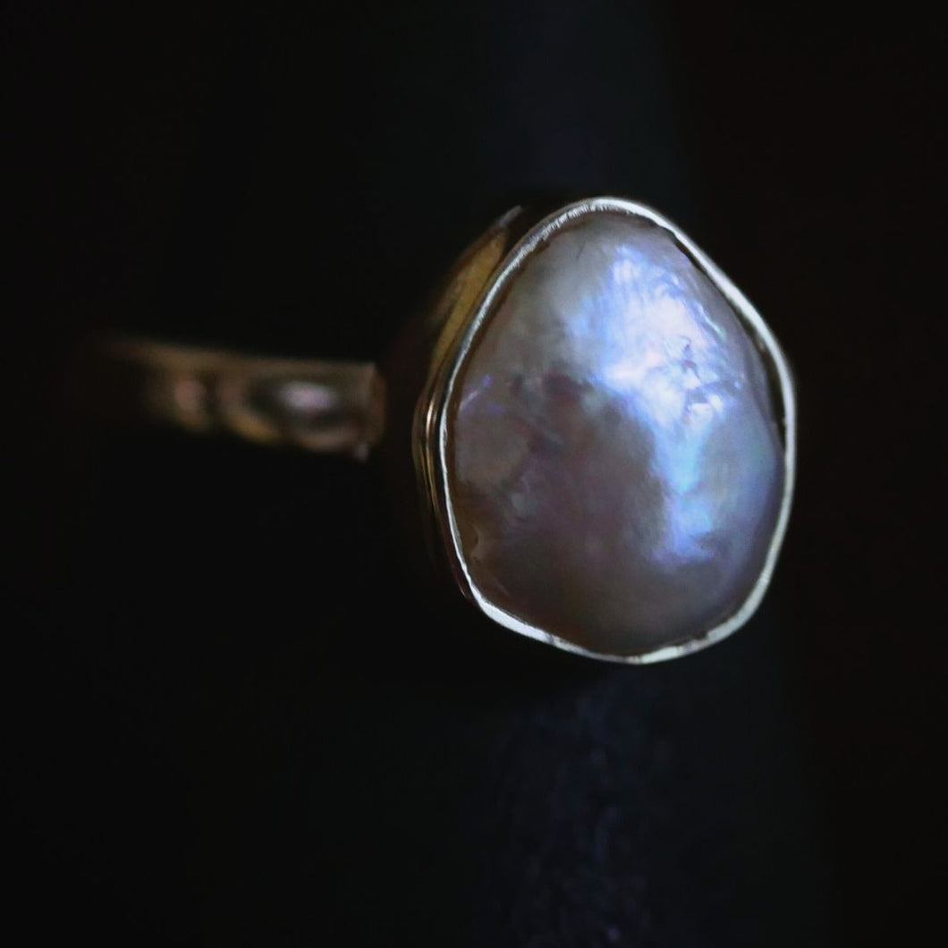 Venus-Pearl size 6 Ring