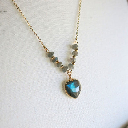 Cosmic Love Labradorite Necklace