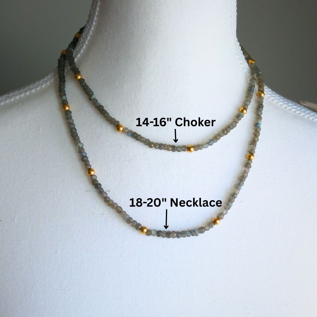 Cosmic Shimmer Labradorite Necklaces