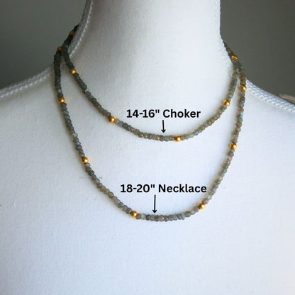 Cosmic Shimmer Labradorite Necklaces