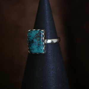 Earthen- Turquoise size 8 Ring