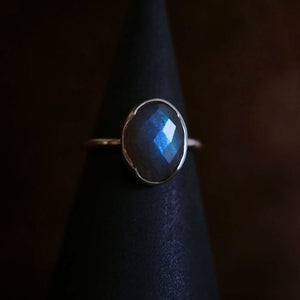 Cosmic Shimmer- Labradorite size 10 Ring