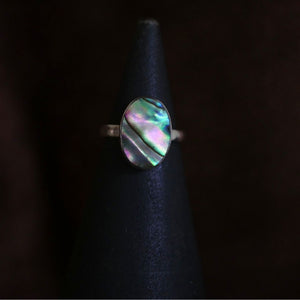 Iridescence- Abalone size 6 Ring