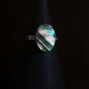 Iridescence- Abalone size 6 Ring