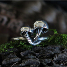 Mushroom Sterling Silver Ring- Pick Your Size