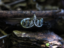 Crown of Leaves Stackable Ring- Pick Your Size