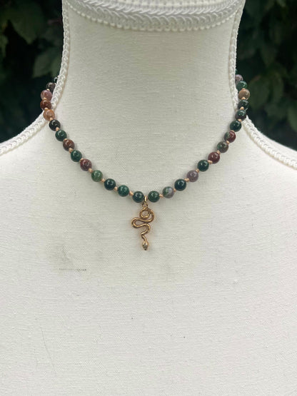 RAINY DAY FLASH SALE-Spiritweaver Agate  Necklace