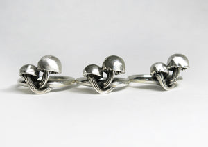 Mushroom Sterling Silver Ring- Pick Your Size