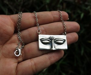 Third Eye Sterling Silver Necklace