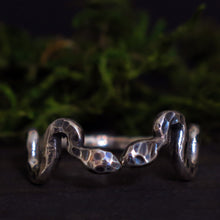 Serpentine Stacker Sterling Silver Ring