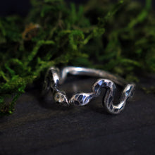 Serpentine Stacker Sterling Silver Ring