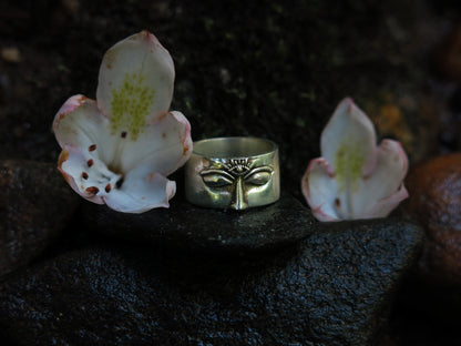 Third Eye Sterling Silver Ring- Pick your Size
